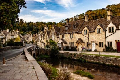 A Cotswold Cottage Street - S L Davis Photography