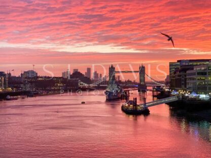 Red Sky in the Morning - S L Davis Photography